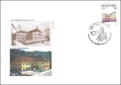 PRESELITEV POŠTE V NOVE PROSTORE 1905 - 2005